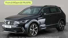 Black Used 2023 VW Tiguan R-line SUV | £28,238 (Fair price)