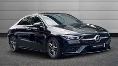 Black Used 2022 Mercedes CLA180 AMG line Sedan | £23,195 (Fair price)