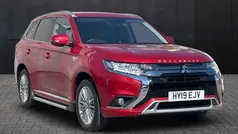Red Used 2019 Mitsubishi Outlander P-HEV Estate | £14,450 (Fair price)