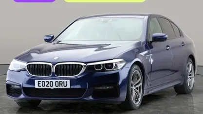Begagnad BMW 520 M Sport 190 HK (139 kW) 2020 Blå Sedan