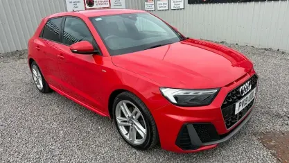 Used Audi A1 Sportback S-Line 116 HP (85 kW) 2019 Red Hatchback