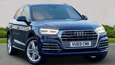 Blue Used 2019 Audi Q5 S-Line SUV | £23,493 (Good price)