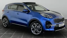 Blue Used 2018 Kia Sportage GT-Line S SUV | £10,795 (Good price)
