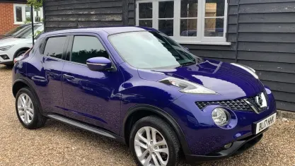 Used Nissan Juke N-Connecta 116 HP (85 kW) 2017 Blue SUV