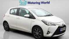 White Used 2019 Toyota Yaris Hybrid Hatchback | £12,200 (Fair price)