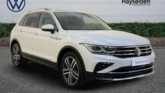 White Used 2020 VW Tiguan Elegance SUV | £21,885 (Fair price)
