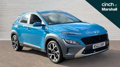 Blue Used 2022 Hyundai Kona Premium SUV | £14,291 (Fair price)