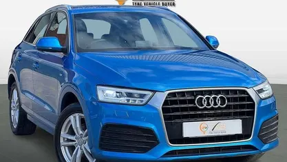 Used Audi Q3 S-Line 150 HP (110 kW) 2015 Blue SUV