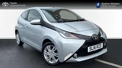 Silver Used 2016 Toyota Aygo x-press Hatchback | £5,799 (Fair price)