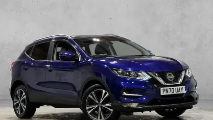 Used Nissan Qashqai N-Connecta 140 HP (102 kW) 2020 Blue SUV