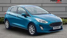 Blue Used 2019 Ford Fiesta Zetec Hatchback | £9,495 (Fair price)