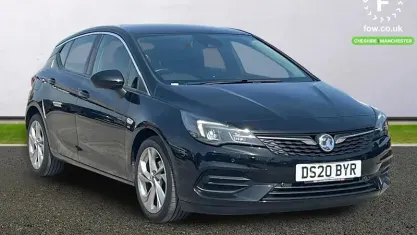 Used Vauxhall Astra SRi 110 HP (80 kW) 2020 Black Hatchback
