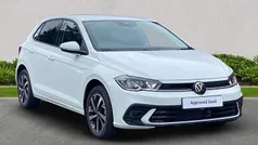 White New 2025 VW Polo Match Hatchback | £20,300 (Super price)