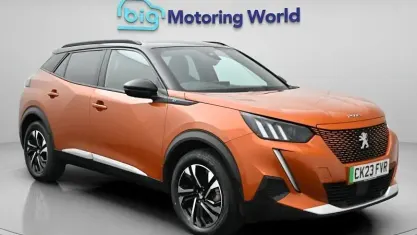 Used Peugeot e-2008 GT 100 kW (136 HP) 2023 Orange SUV