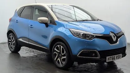 Blue/cream Used 2016 Renault Captur Dynamique SUV | £5,850 (Fair price)