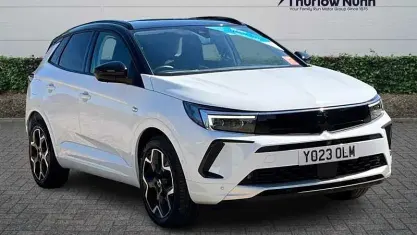 Used Vauxhall Grandland X Ultimate 131 HP (96 kW) 2023 White SUV