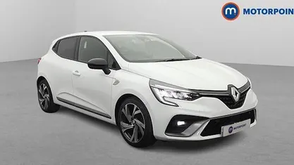 Used Renault Clio V RS Line 90 HP (66 kW) 2023 White Hatchback