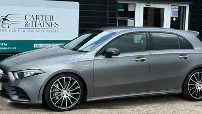 Used Mercedes A35 AMG Premium 306 HP (225 kW) 2021 Grey Hatchback