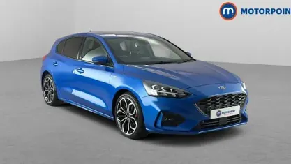 Used Ford Focus ST-Line X 125 HP (91 kW) 2021 Blue Hatchback