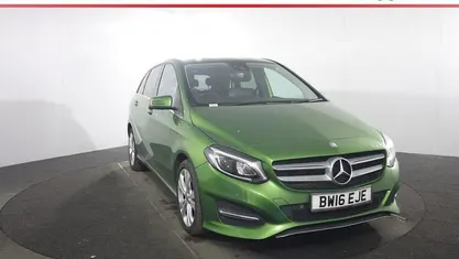 Used Mercedes B180 Premium 109 HP (80 kW) 2016 Green MPV