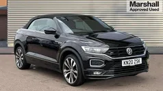 Black Used 2020 VW T-Roc Cabriolet R-line Cabriolet | £19,488 (Fair price)