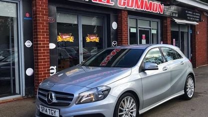 Używany Mercedes A200 AMG 156 KM (114 kW) 2013 Srebrny Hatchback