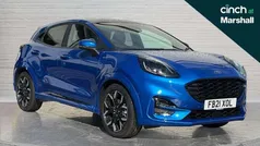 Blue Used 2021 Ford Puma Gen-E ST-Line X SUV | £17,710 (Fair price)