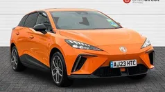 Tri coat volcano orange Used 2023 MG MG4 EV Trophy Hatchback | £15,419 (Fair price)