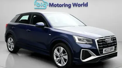 Used Audi Q2 S-Line 150 HP (110 kW) 2023 Blue SUV