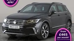 Black Used 2023 VW Tiguan R-line SUV | £29,477 (Fair price)