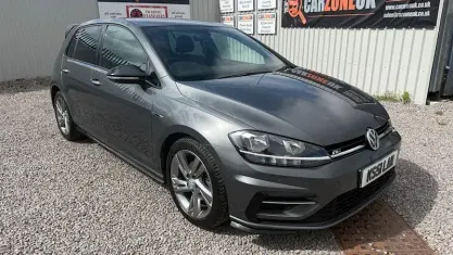 Used VW Golf VII R-line 150 HP (110 kW) 2018 Grey Hatchback