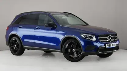 Used Mercedes GLC220 Urban 170 HP (125 kW) 2018 Blue Estate