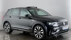 Black Used 2020 VW Tiguan R-line SUV | £23,150 (Good price)