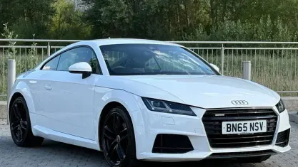 Used Audi TT S-Line 230 HP (169 kW) 2015 White Coupe
