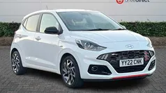White Used 2022 Hyundai i10 N Line Hatchback | £12,440 (Fair price)