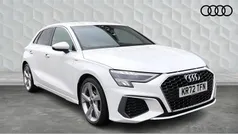 White Used 2022 Audi A3 S-Line Hatchback | £21,450 (Fair price)