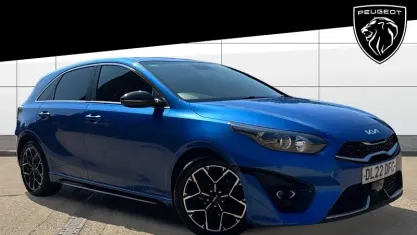 Used Kia Ceed GT-Line 160 HP (117 kW) 2022 Blue Hatchback