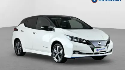 Used Nissan Leaf 160 kW (218 HP) 2019 White Hatchback
