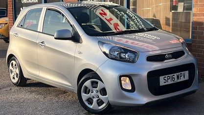 Używany Kia Picanto 66 KM (48 kW) 2016 Srebrny Hatchback