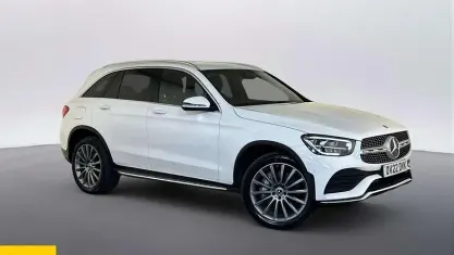 Used Mercedes GLC300 AMG line 333 HP (244 kW) 2022 White SUV