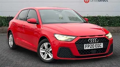Used Audi A1 Sportback Advanced 116 HP (85 kW) 2020 Red Hatchback
