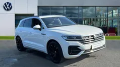 White Used 2023 VW Touareg R-line SUV | £44,595 (Fair price)