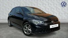 Black Used 2022 VW Polo R-line Hatchback | £17,800 (Fair price)