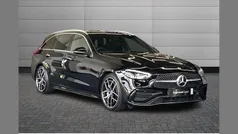 Black Used 2024 Mercedes C300e AMG Line Premium Plus Estate | £39,650 (Fair price)