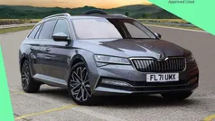 Grey Used 2021 Skoda Superb Estate | £19,900 (Expensive)