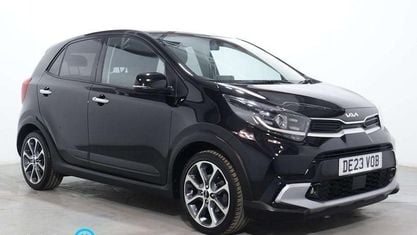 Gebraucht Kia Picanto X-Line 67 PS (49 kW) 2023 Schwarz Kleinwagen