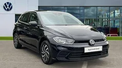 Deep black pearl Used 2023 VW Polo Life Hatchback | £16,995 (Fair price)