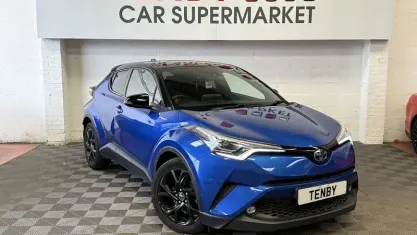 Used Toyota C-HR 122 HP (89 kW) 2019 Blue SUV
