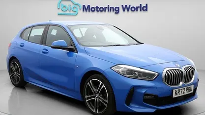 Used BMW 118 M Sport 136 HP (100 kW) 2023 Blue Hatchback