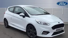 White Used 2019 Ford Fiesta ST-Line Hatchback | £7,750 (Fair price)